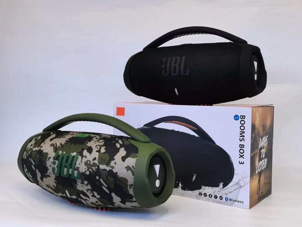 JBL BOOMBOX 3 portable wireless bluetooth speaker IPX7 splashproof, Audio, Soundbars, Speakers