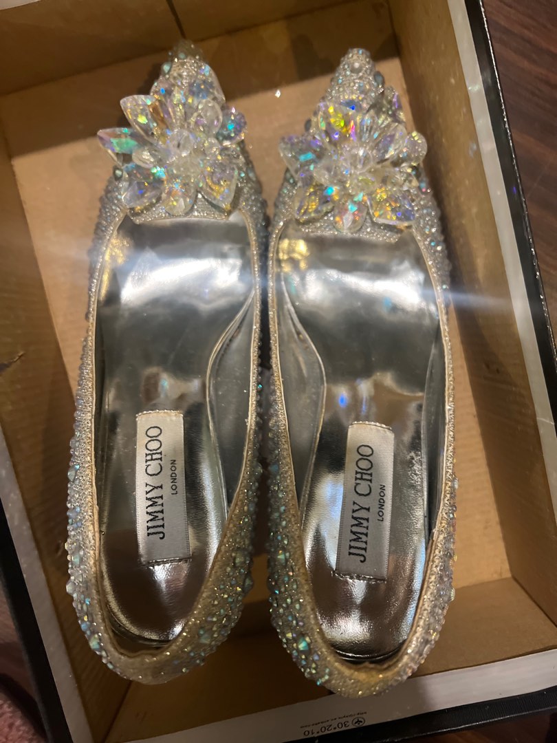 Jimmy Choo Cinderella Shoes on Carousell