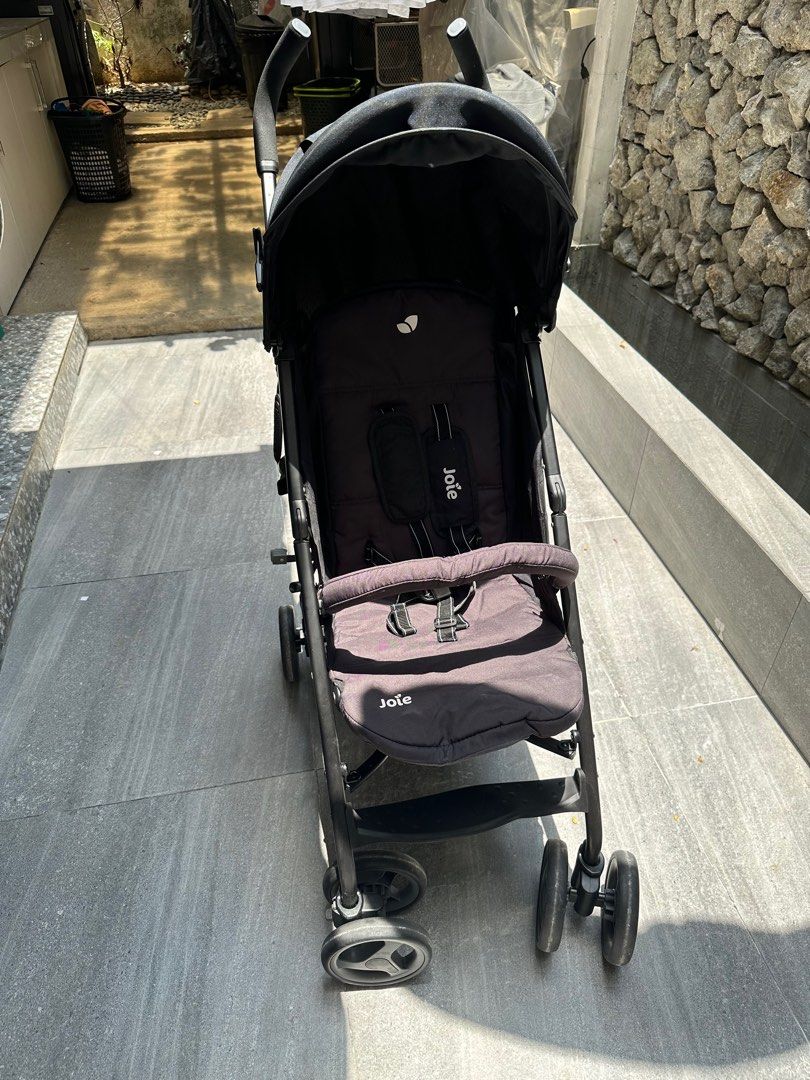 Joie Brisk Stroller Black Babies Kids Going Out Strollers on Carousell