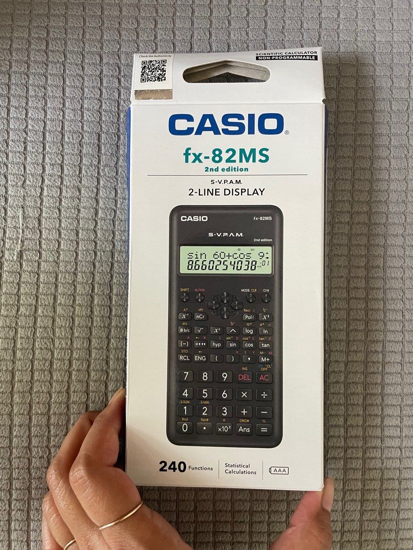Casio fx 82ms second edition Clearance