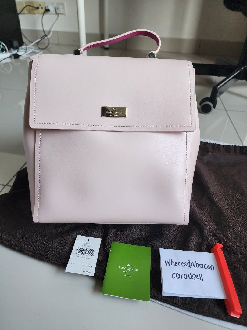 Authentic Kate Spade Arbour Hill Megyn Leather Pink backpack