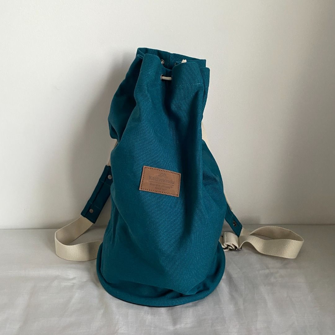 Kathmandu Teal Circuit Duffle V2 Backpack, Men's Fashion, Bags