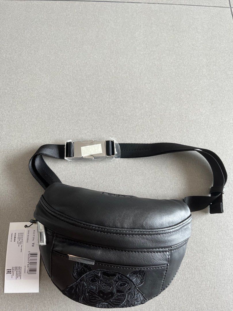 Kenzo Leather Mini Bum Bag