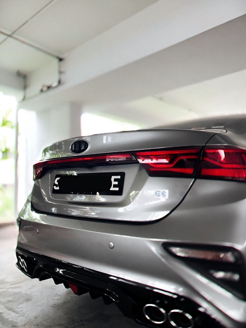 KIA Frameless carplate holder, Car Accessories, Car Plates on Carousell