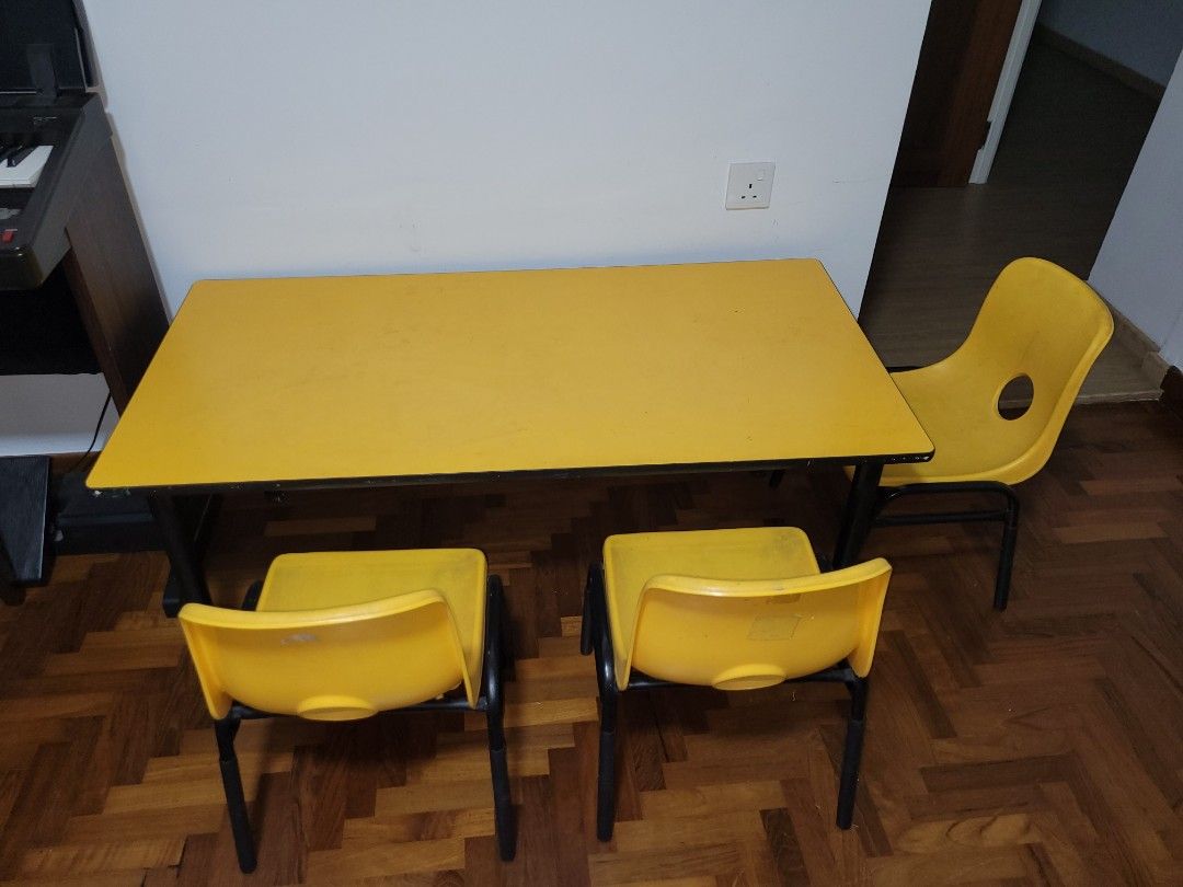 Kids long table Furniture Home Living Furniture Tables Sets