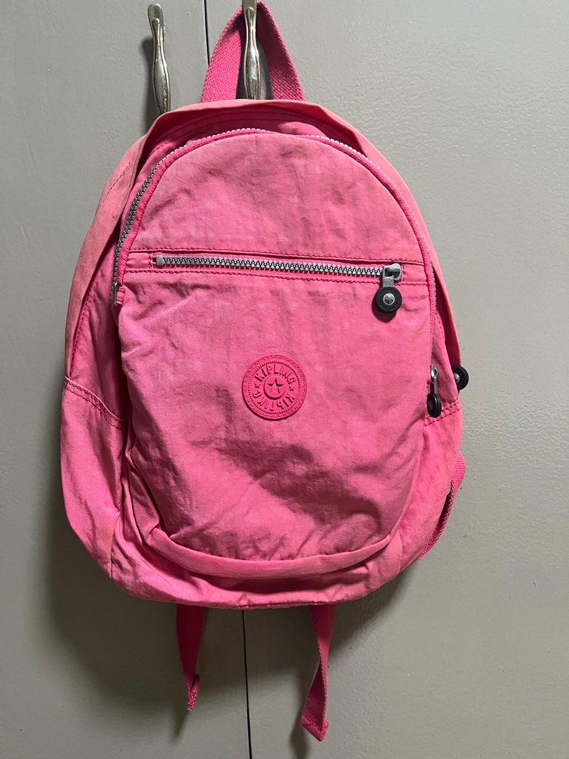Kipling Pink Backpack on Carousell