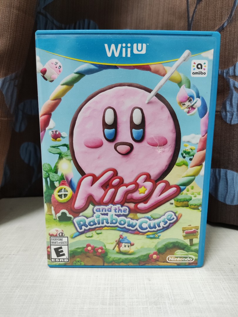 Kirby and the Rainbow Curse Nintendo Wii U No Manual, Video Gaming, Video  Games, Nintendo on Carousell