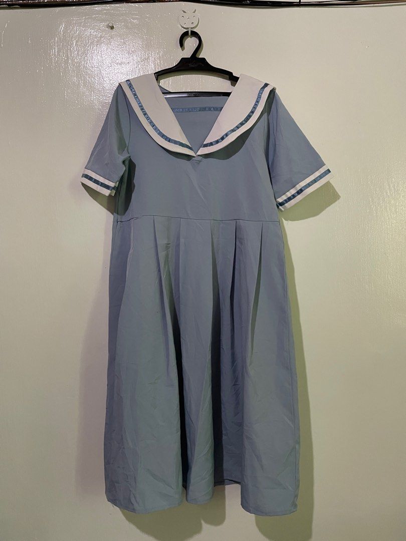Korean Dress (Category: Dresses) located in Legazpi City. Submitted by handsatanizer (Listing ID 1230589438, Image 1). Description: Fits S-M Cute trendy dress .
