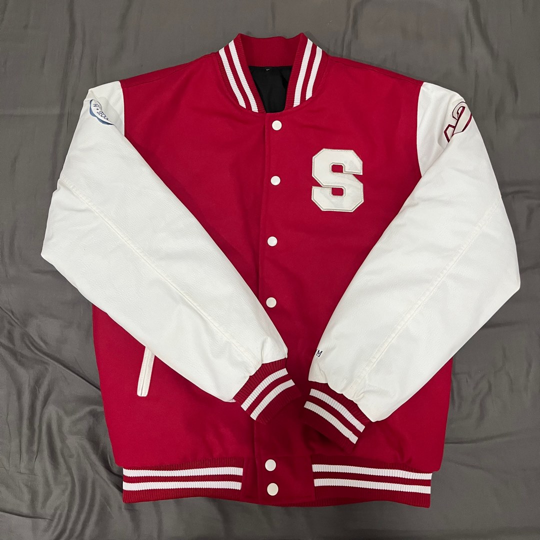 Korean Varsity Jacket, Men's Fashion, Coats, Jackets and Outerwear on