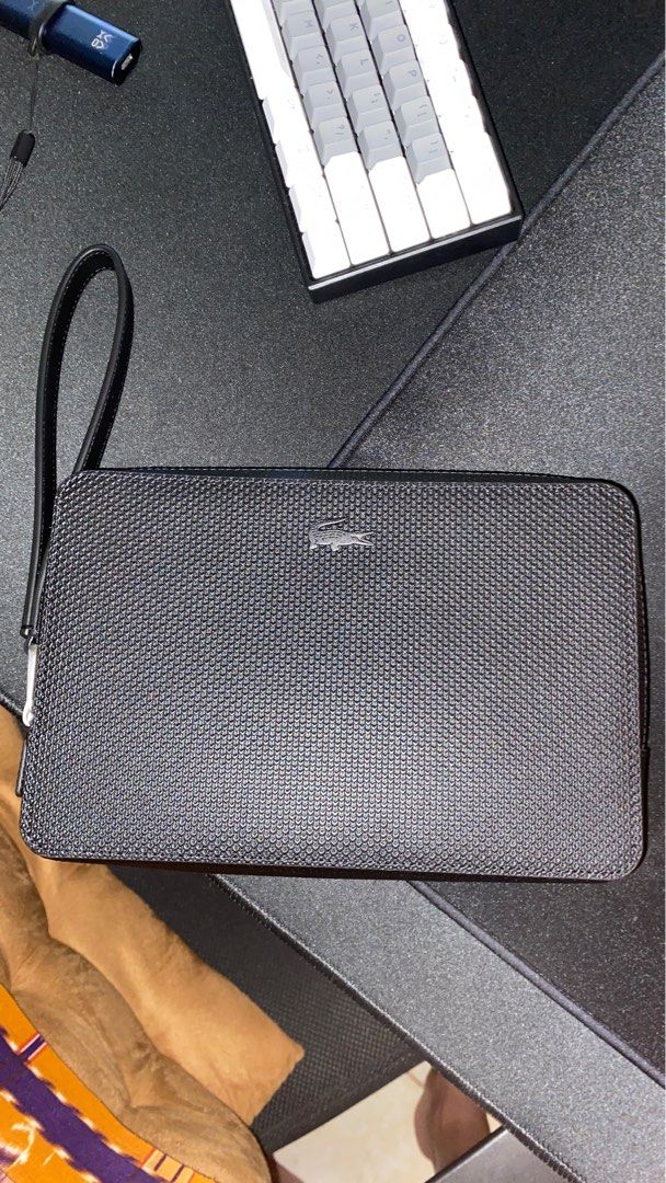 lacoste clutch bag mens m74racing