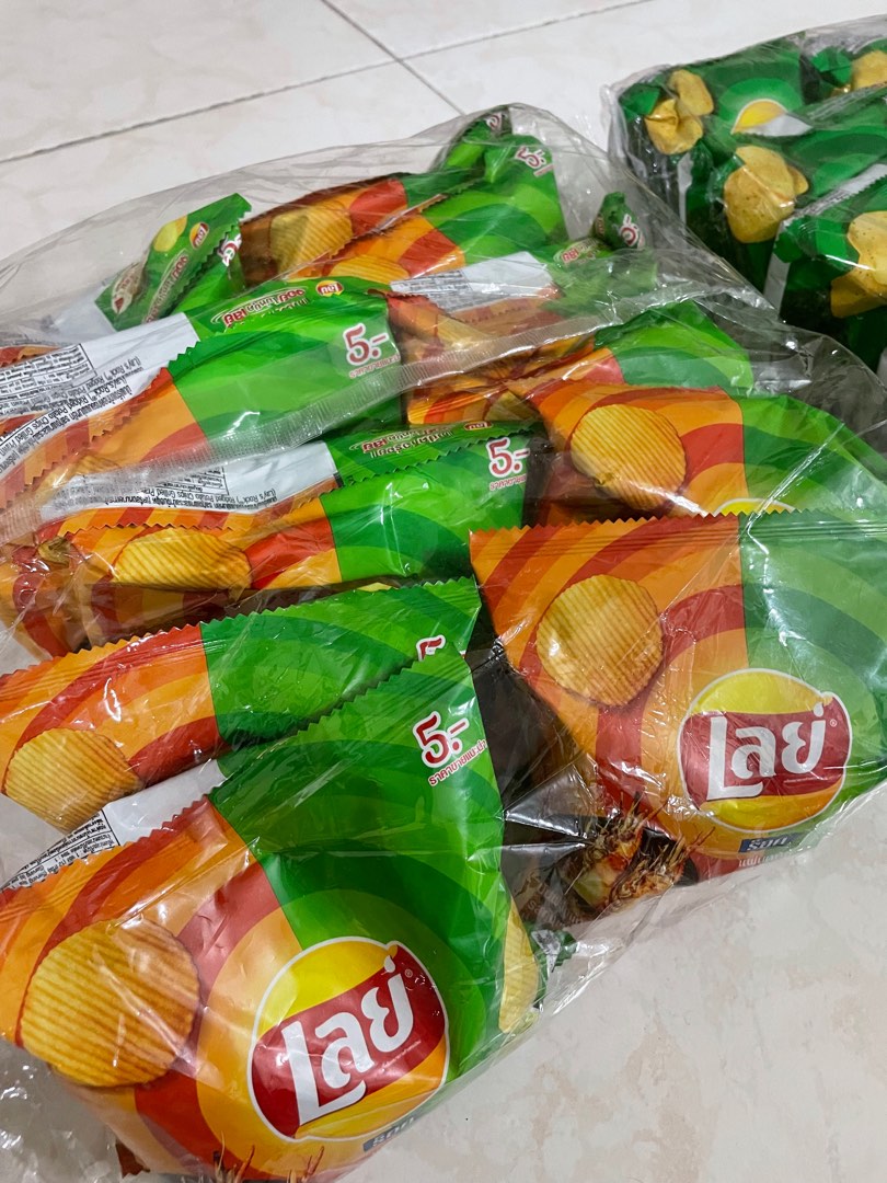 Lays chips || potato chips, Food & Drinks, Other Food & Drinks on Carousell