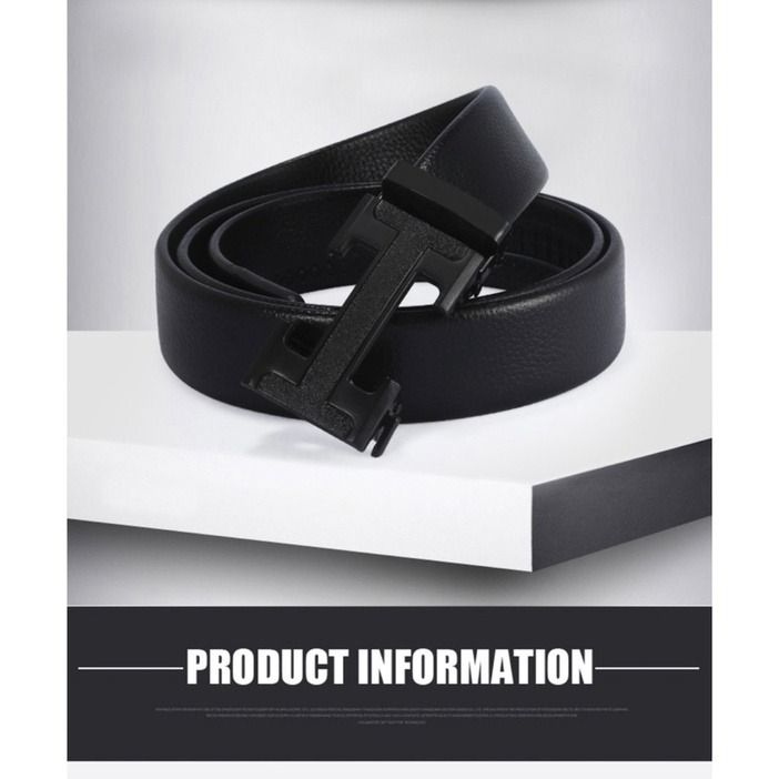 Men's leather ratchet dress belt on sale