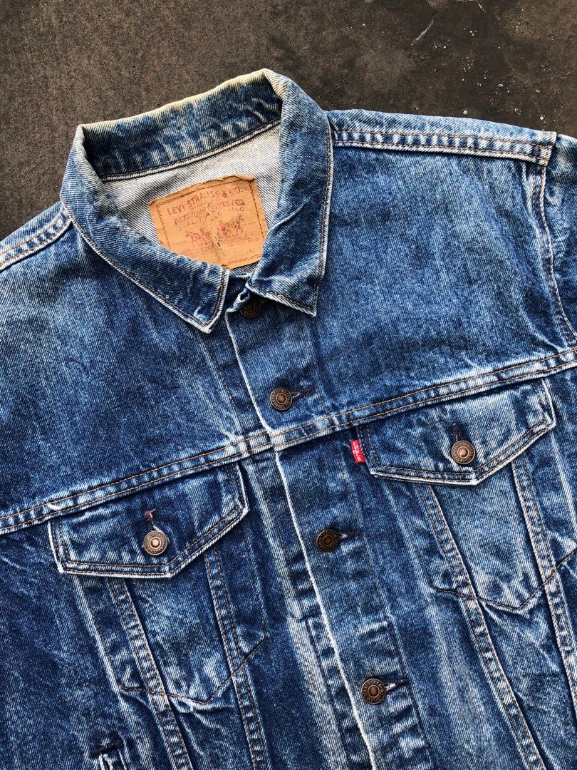Levis jacket buttons clearance