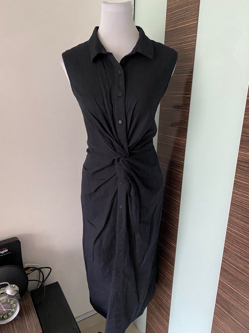 Warehouse white clearance linen dress