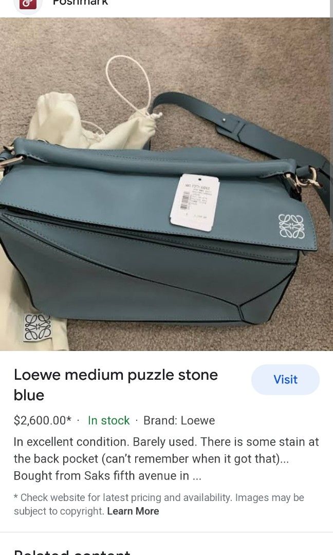 Saks discount loewe puzzle