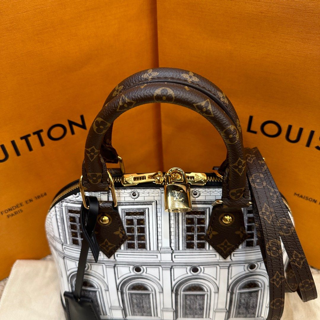 Louis Vuitton Alma BB Fornasetti, Luxury, Bags & Wallets on Carousell