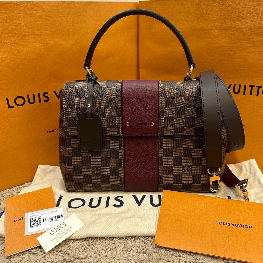 Louis Vuitton Bordeaux Damier Ebene Canvas Bond Street Bag Louis Vuitton |  The Luxury Closet