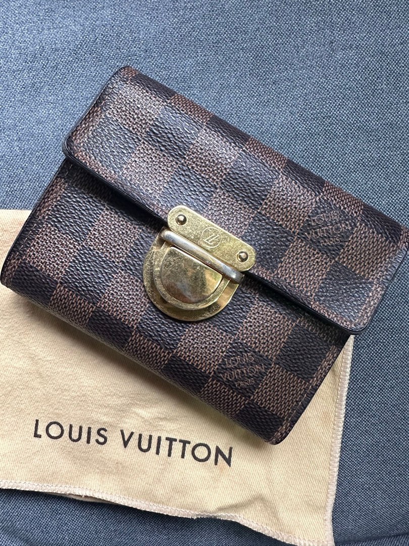 Louis Vuitton Brazza Wallet Damier Ebene, Luxury, Bags & Wallets on  Carousell