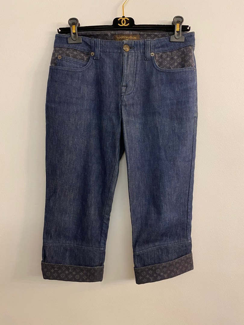 Louis Vuitton - Authenticated Jacket - Denim - Jeans Purple Plain for Men, Very Good Condition