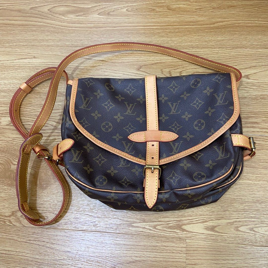 LOUIS VUITTON Saumur BB, Luxury, Bags & Wallets on Carousell