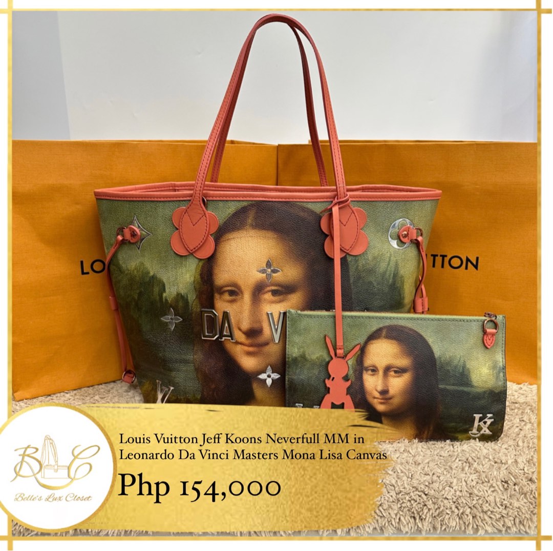 100% authentic Louis Vuitton LV x Jeff Koons Van Gogh Neverfull, Luxury,  Bags & Wallets on Carousell