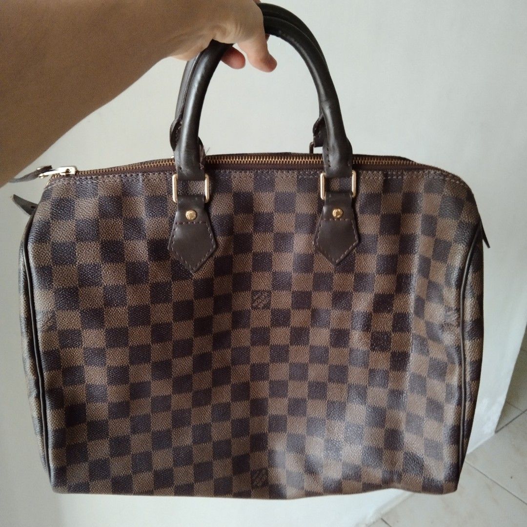 Tas LV Speedy, Fesyen Wanita, Tas & Dompet di Carousell