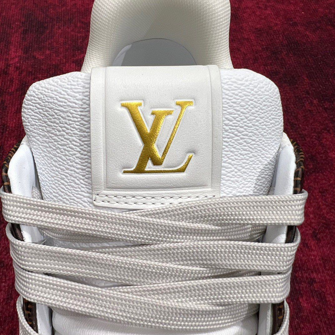 Louis Vuitton LV Trainer Mens Sneakers 2023 Ss, Red, 5-12 (Stock Confirmation Required)