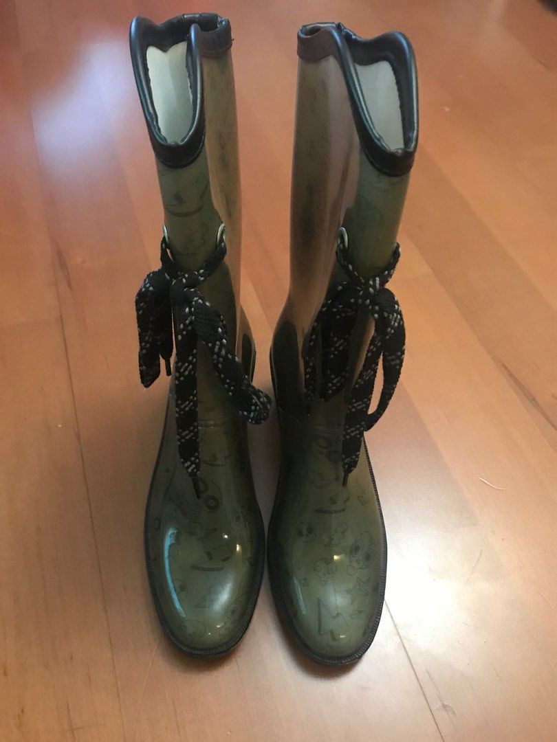 marc by marc jacobs rain boots 水靴(brand new)(全新）, 名牌, 鞋及