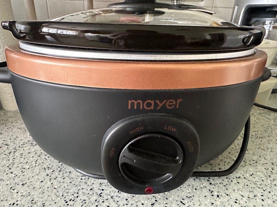 Mayer Electric Slow Cooker 3.5L, Furniture & Home Living, Kitchenware