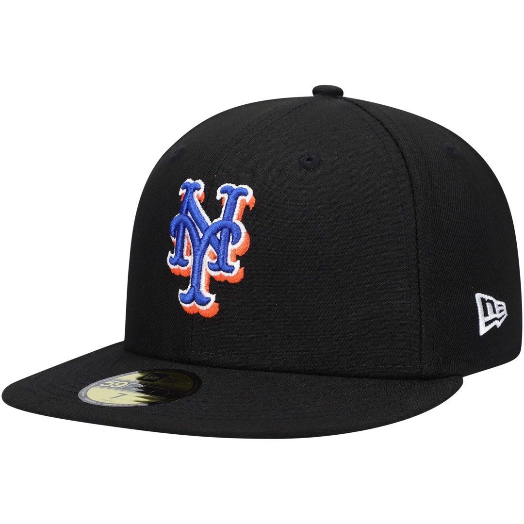 Men's New York Mets New Era Pink/Green Cooperstown Collection 25th