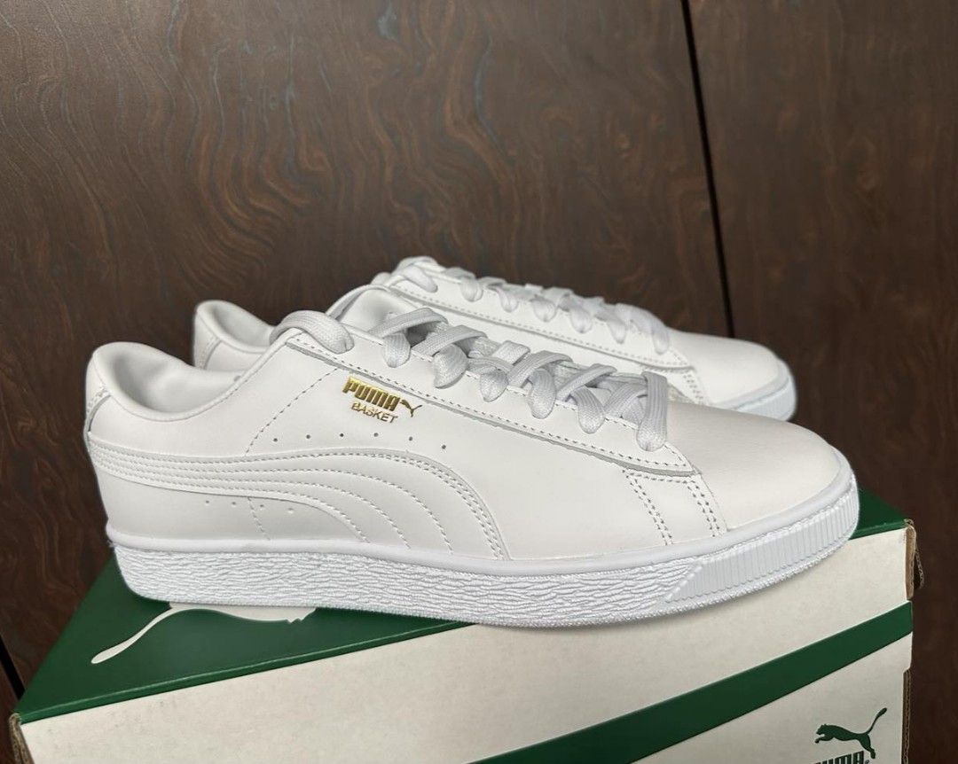 Puma basket classic white singapore clearance