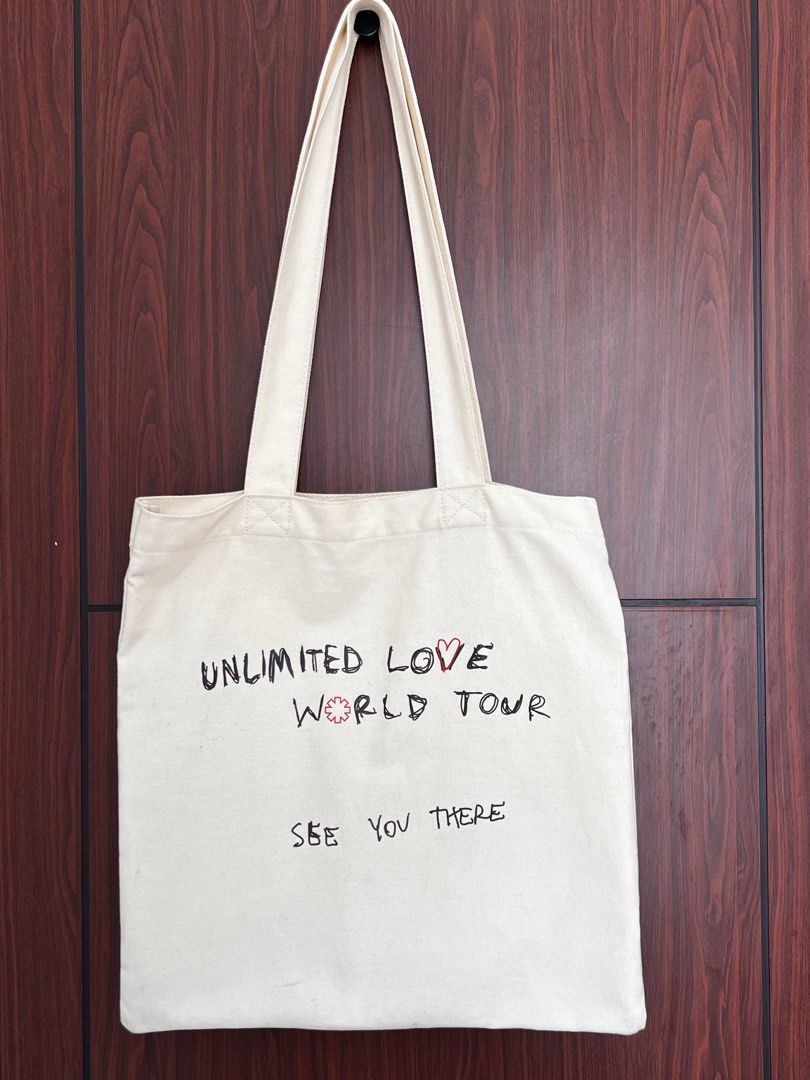 人気 ブランド チェック レッチリ トートバッグ 2023 tour Love 受け流す Unlimited ミュージシャン