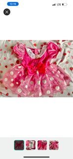 Minnie Mouse baby costume dress