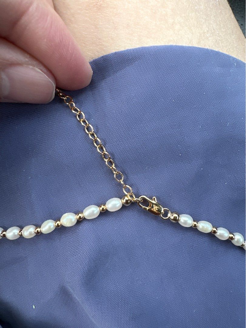 Seed Pearl Beaded Necklace