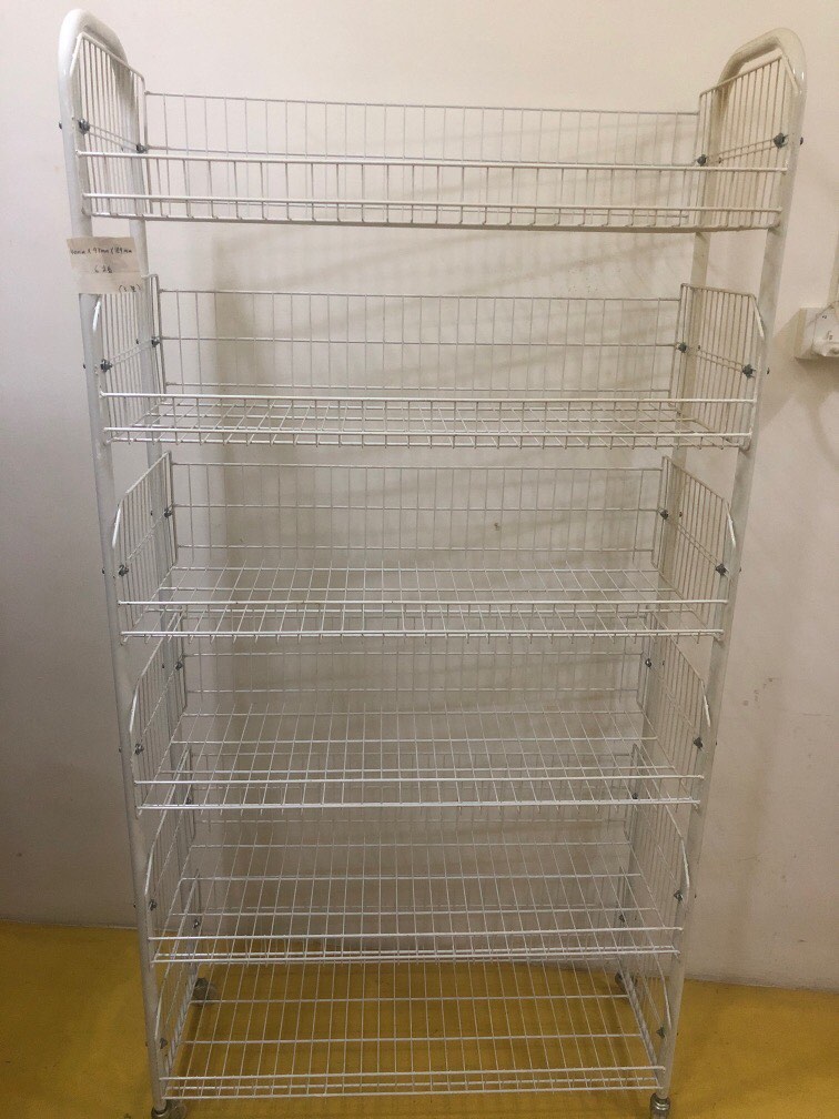 Movable racks 40x97x189cm, Furniture & Home Living, Furniture, Shelves ...