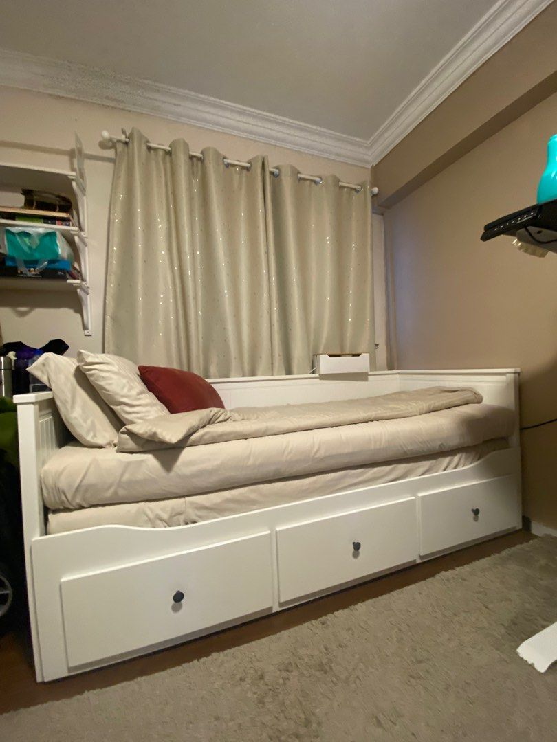 (Moving Out Sale) Ikea Hemnes Daybed, Furniture & Home Living