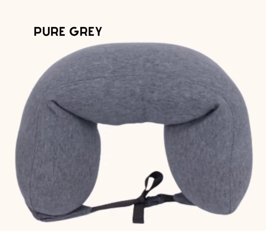 Muji Style Travel Neck Pillow (Couple Color), Hobbies & Toys, Travel, Travel Essentials