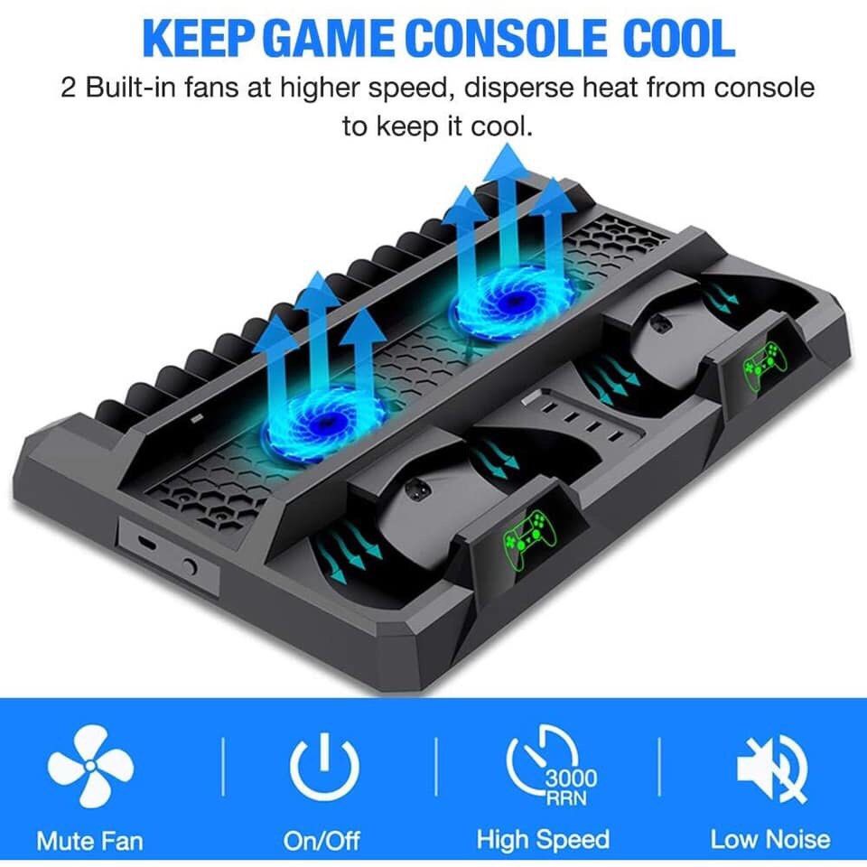 Multifunctioning Cooling Stand for PS4 / PS4 pro (Category: Other Gadgets) located in Las Pinas. Submitted by surfshopship.ph (Listing ID 1230543149, Image 3). Description: ❗️SURE BUYER ONLY ❗️ 📝For faster transaction make an offer and fill out order form Shipping option ➡️ LALAMOVE (metro manila) ➡️ Shopee checkout (shipping purposes only) ✔️Payment first •We offer COD within metro manila only via lalamove •Gcash payment 📍Location: Las pinas *
