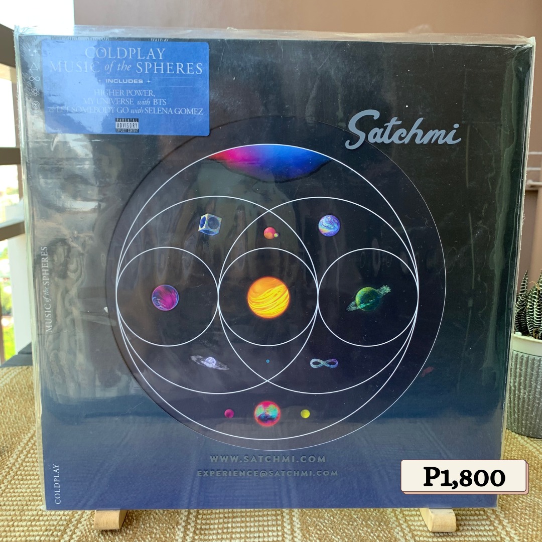 Music of the Spheres (Brand New) - Coldplay LP Vinyl Plaka, Hobbies & Toys,  Music & Media, Vinyls on Carousell
