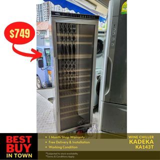 MUST BUY! KADEKA 3 Temperature Zone Wine Chiller For Sale