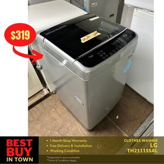 MUST BUY! LG 11KG Top-Loader Washing Machine TH2111SSAL (93143)