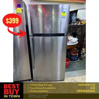 MUST BUY! LG 460L Refrigerator Sale! GRM602GSH-1