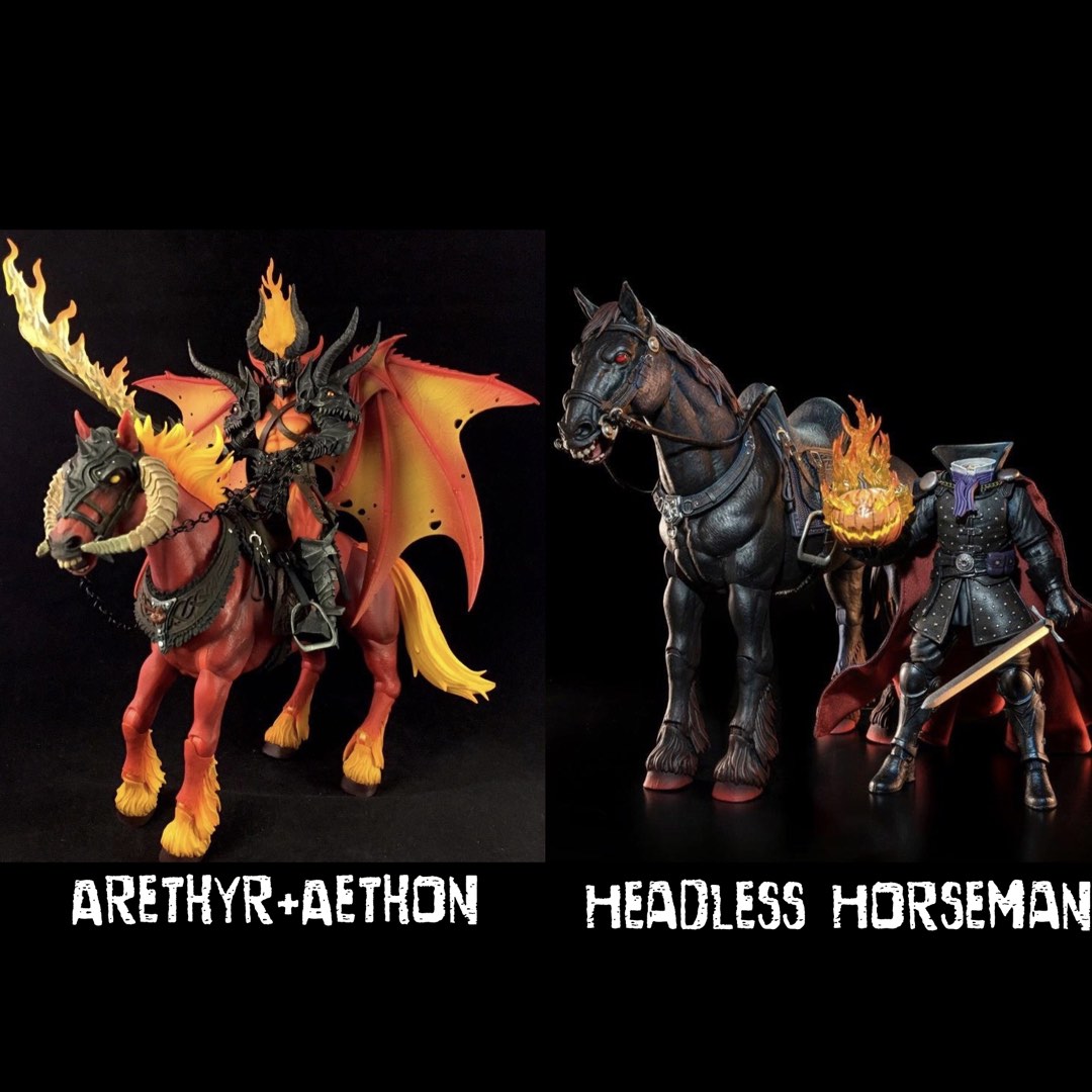 Mythic Legions Headless Horsemen-