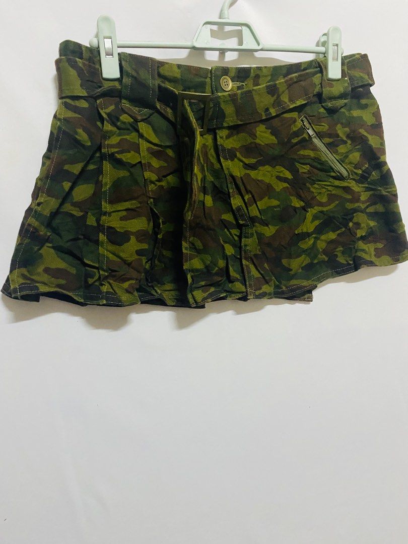 NAKED QUEEN CAMO SKIRT Women s Fashion Bottoms Skirts on Carousell