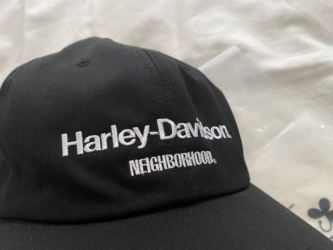 No Bargain】NEIGHBORHOOD X HARLEY DAVIDSON Dad cap 帽/ 日本潮牌