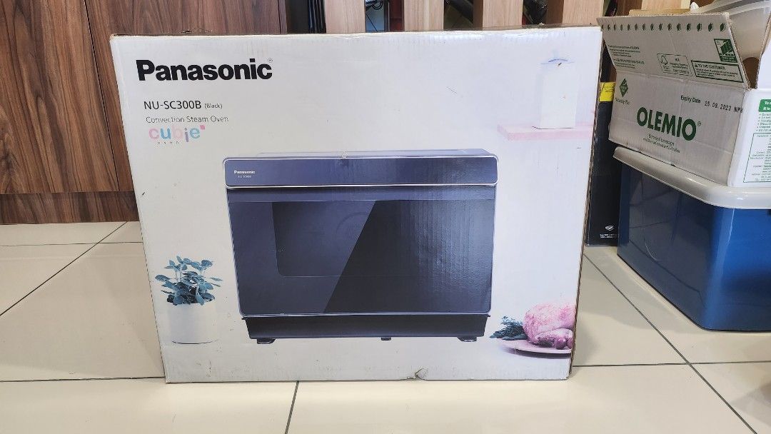 NEW Panasonic Steam Convection Oven Big Cubie Oven 30L (NUSC300B), TV