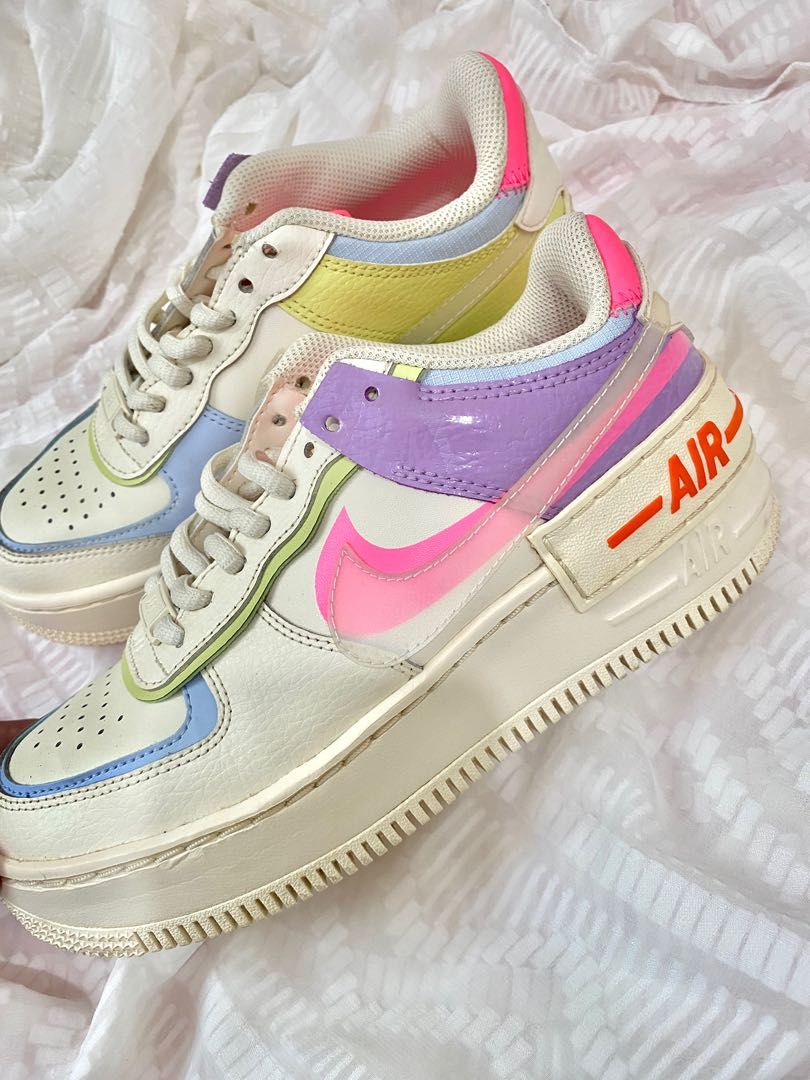 Air force 1 best sale shadow digital pink