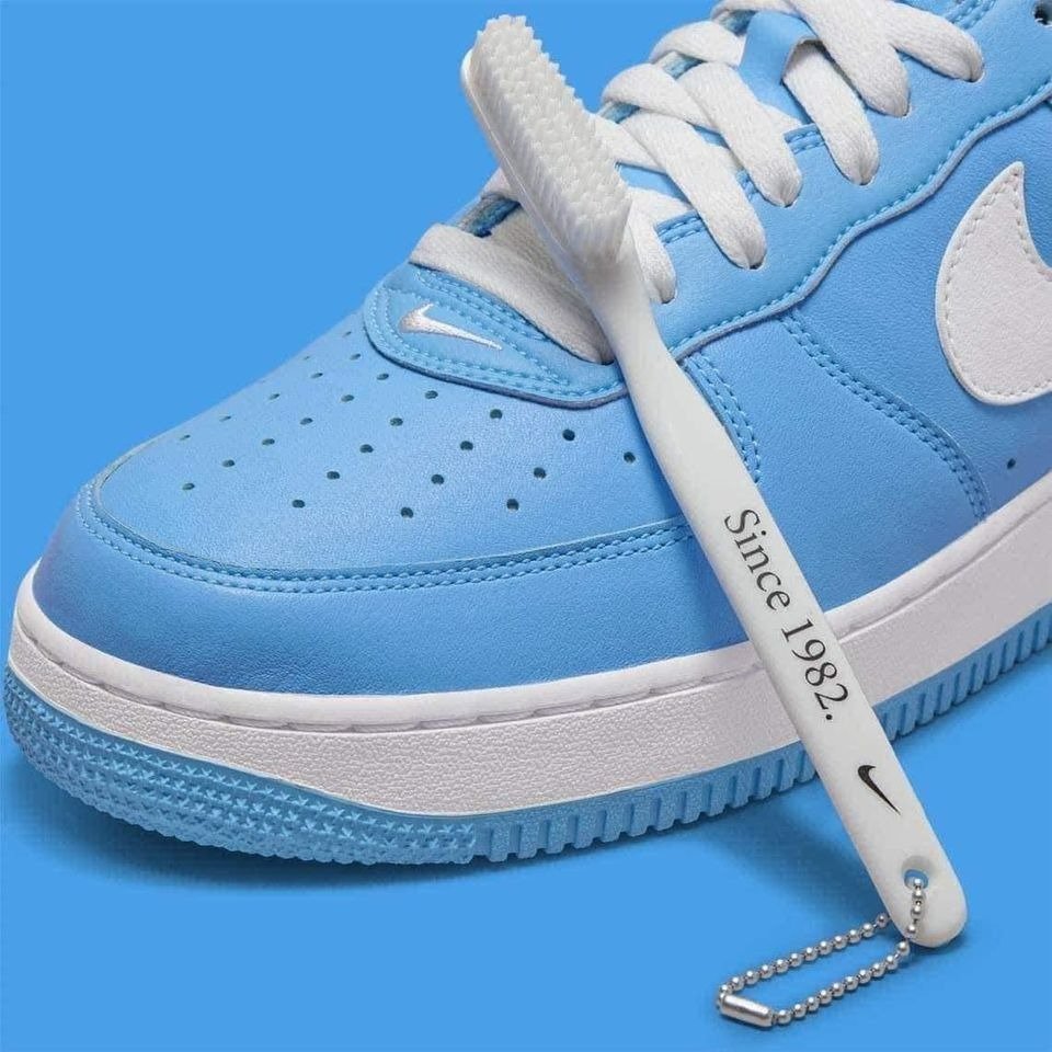 Nike Air Force 1 Retro 'Color of the Month - University Blue' Men's ...