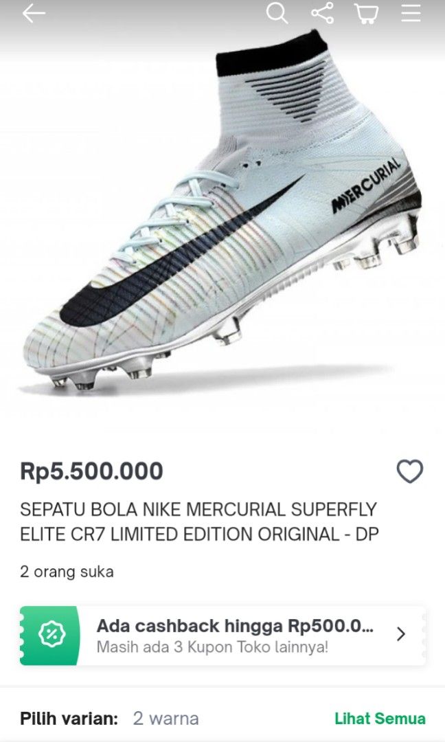 Nike mercurial v fg cr7 clearance