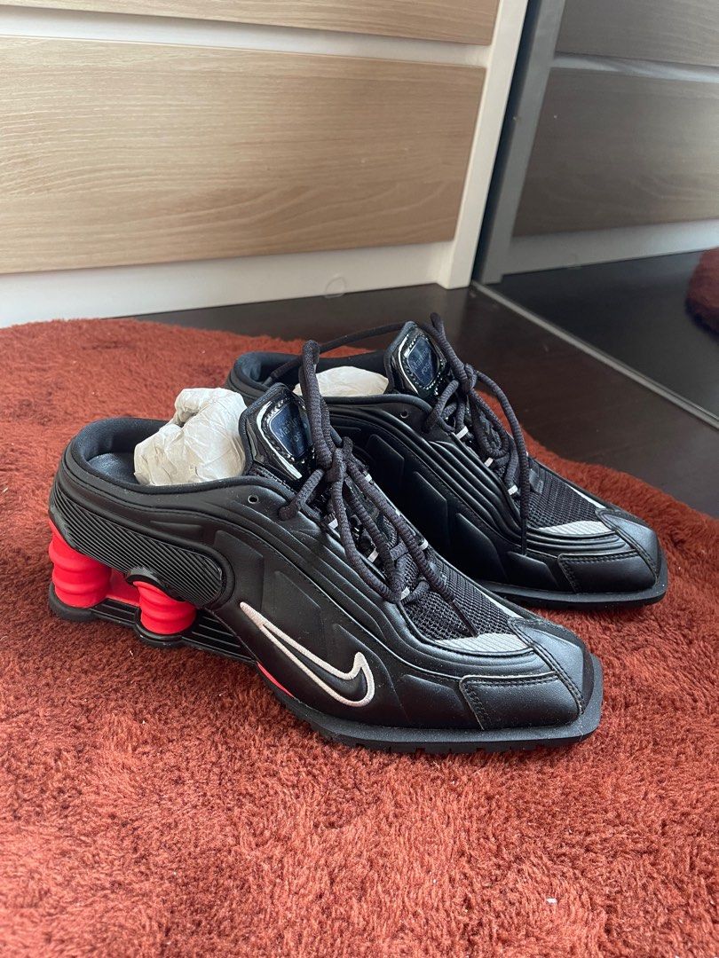 Nike shox femme rose discount